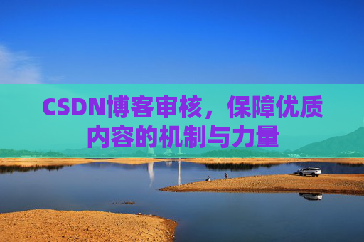CSDN博客审核，保障优质内容的机制与力量
